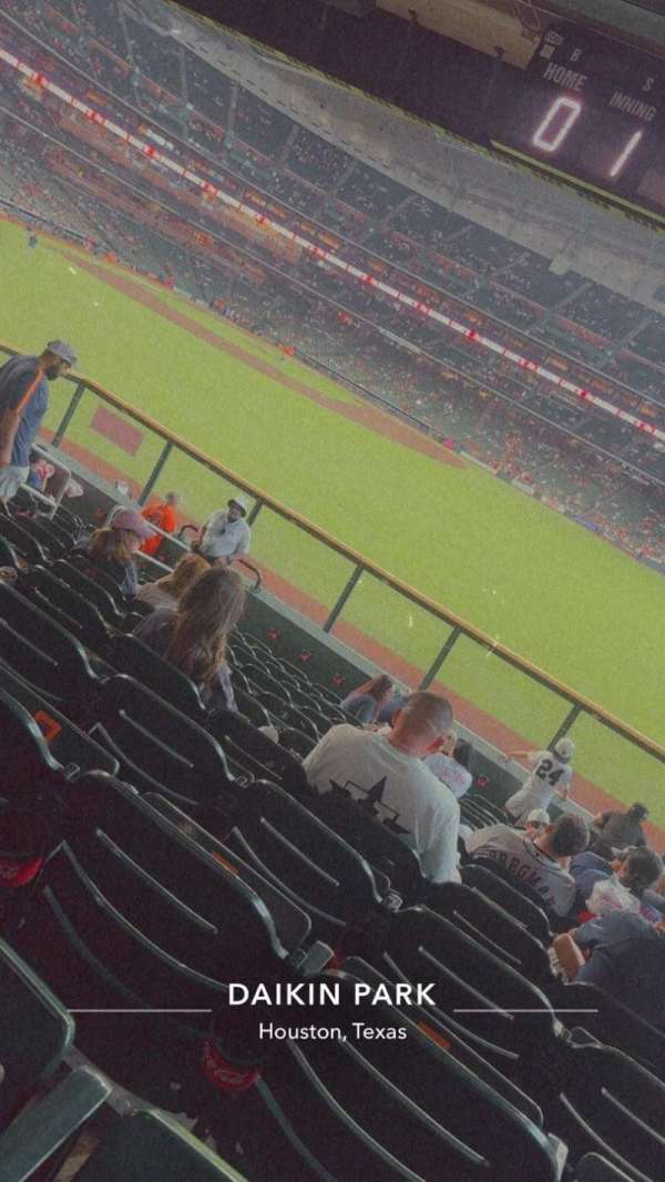 Daikin Park, section: 156, row: 12, seat: 8