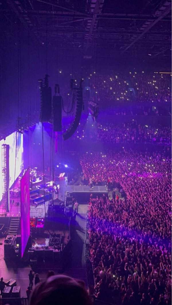 Co-op Live, section: 306, row: 2, seat: 42