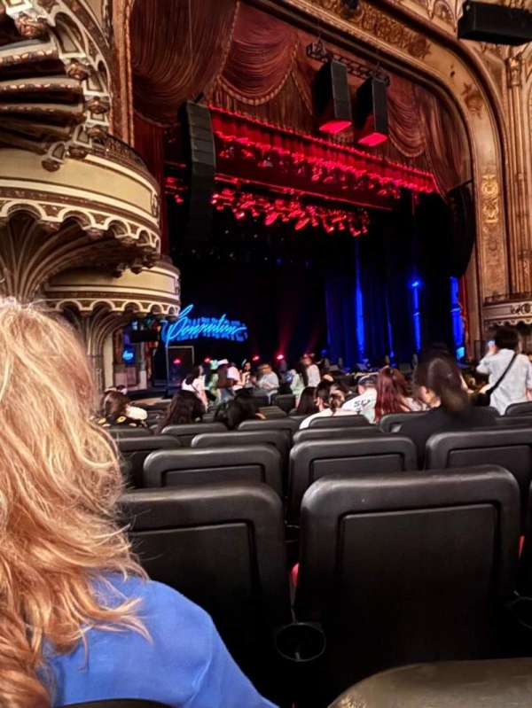 Orpheum Theatre, Los Angeles, section: Orchestra L, row: Q, seat: 45