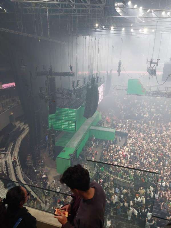 o2 arena, prague, section: 403, row: 5, seat: 7