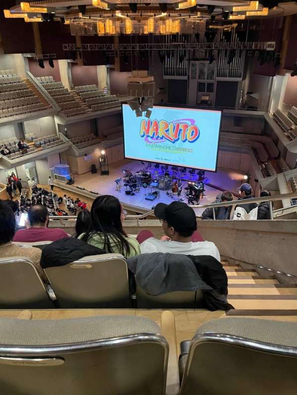 Roy Thomson Hall, section: C8, row: E, seat: 3
