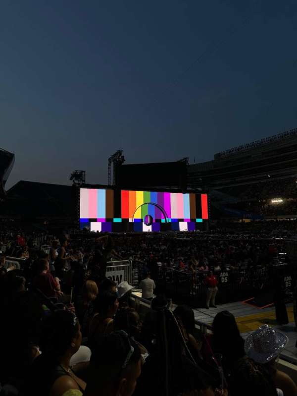 Soldier Field, section: 133, row: 4, seat: 17