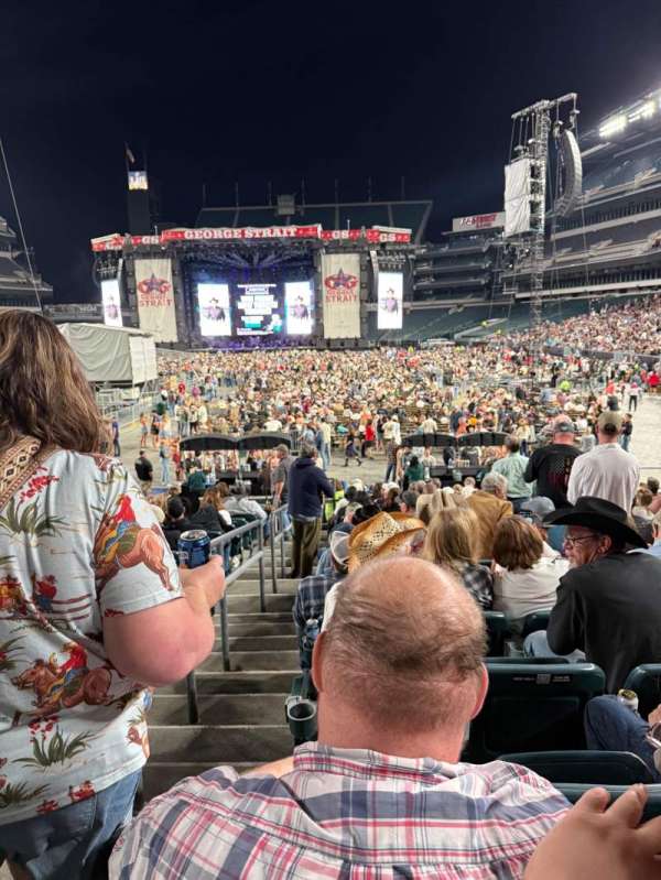 Lincoln Financial field, section: 112, row: 14, seat: 19