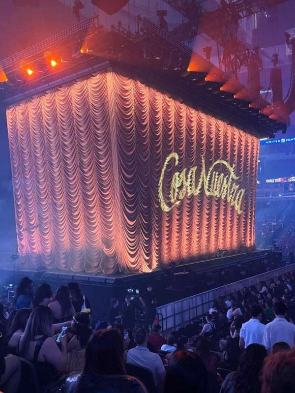 United center, section: 112, row: 10, seat: 16