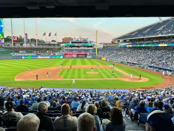 Kauffman Stadium, section: 221, row: PP, seat: 23