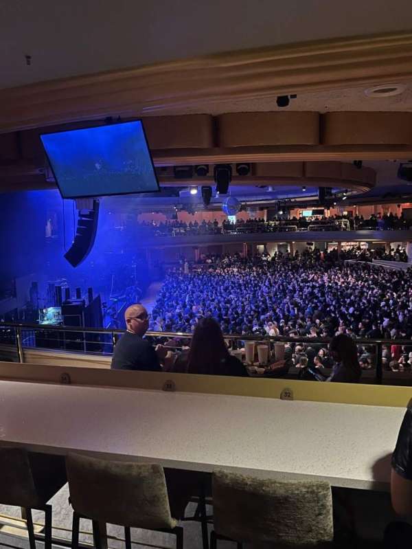 Hollywood Palladium, section: HLBALC, row: BB, seat: 31