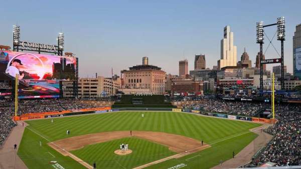Comerica Park, section: 326, row: A, seat: 11-12