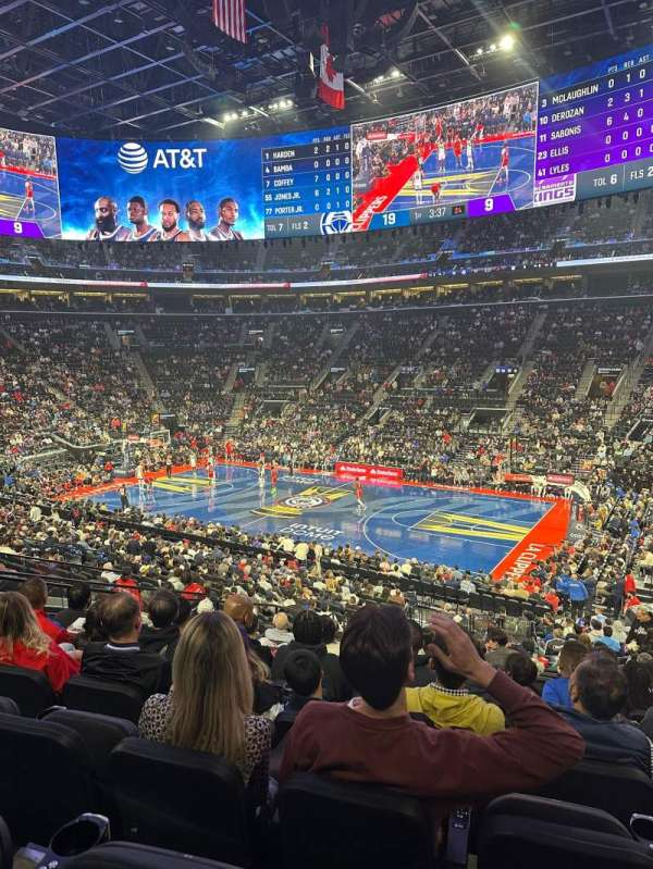 Intuit Dome, section: Main 22, row: 18, seat: 13