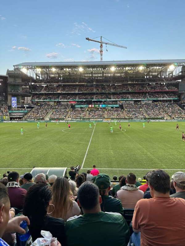 Providence Park, section: 118, row: G, seat: 10