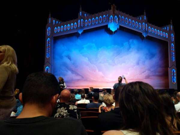 Temple Buell Theatre, section: Orchestra C, row: G, seat: 18