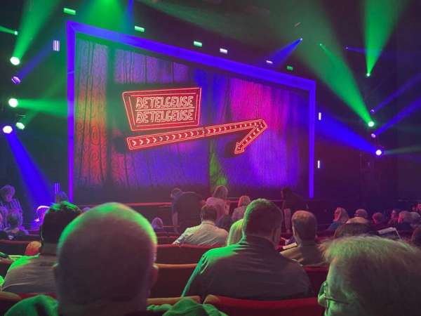 BJCC Theatre, section: CONT, row: KK, seat: 13