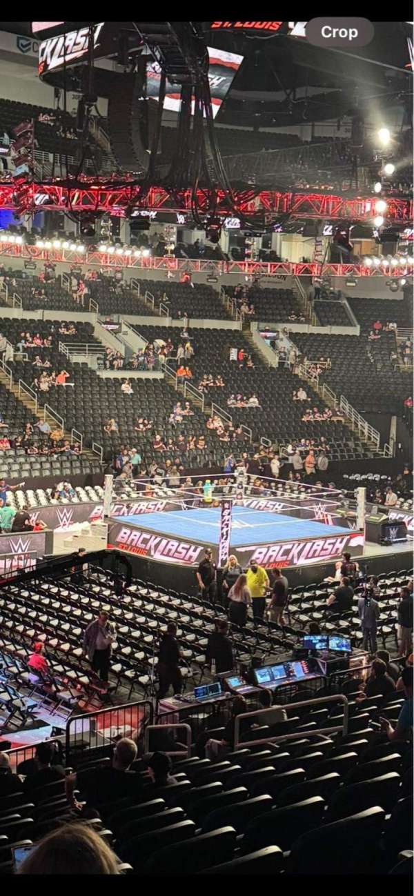 Enterprise Center, section: 118, row: U, seat: 13
