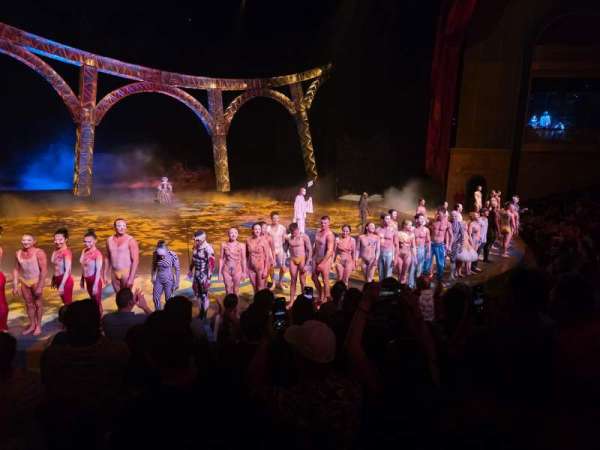 O Theatre, section: 102, row: F, seat: 12