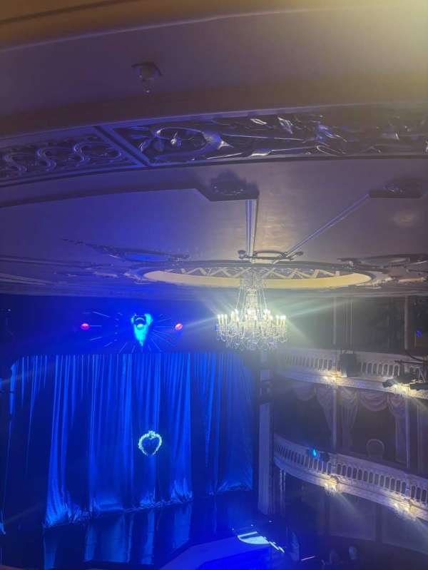 Criterion Theatre, section: Upper Circle, row: B, seat: 25