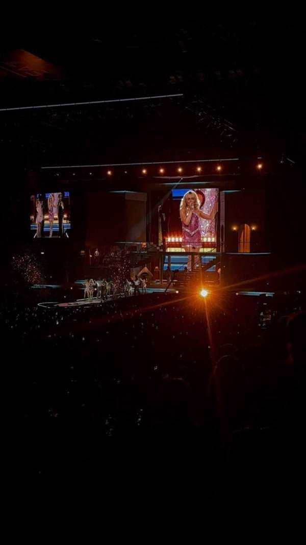 Unipol Forum, section: B25, row: 1, seat: 6