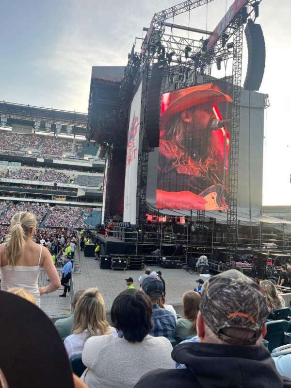 Lincoln Financial Field, section: 124, row: 5, seat: 18