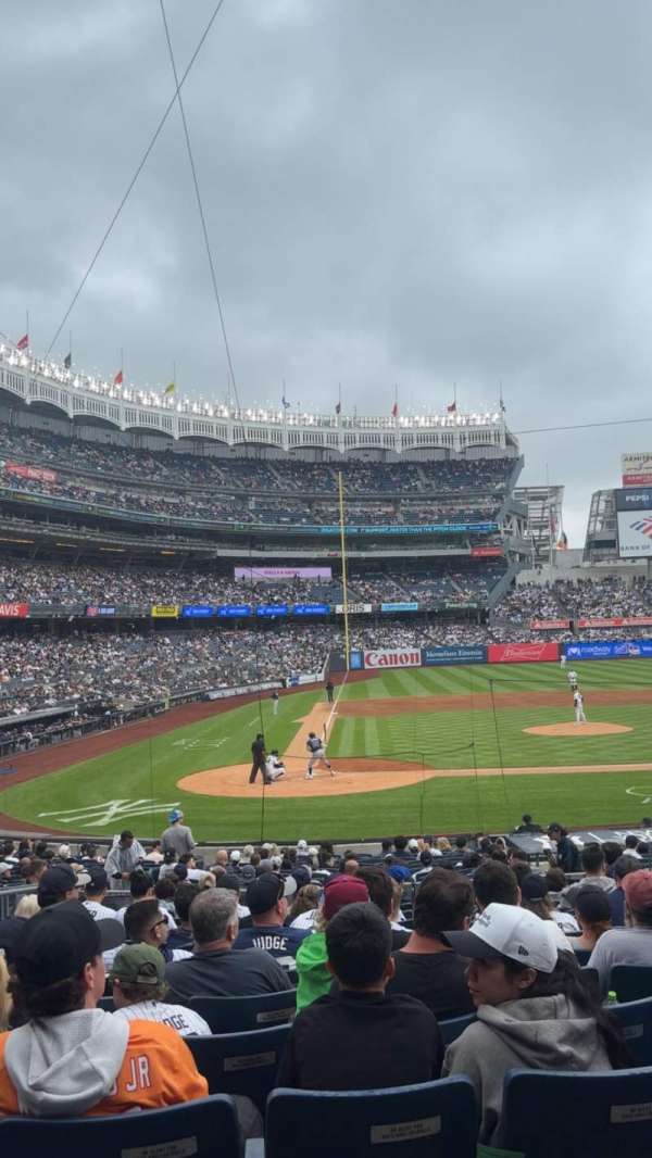 Yankee Stadium, section: 117B, row: 12, seat: 5