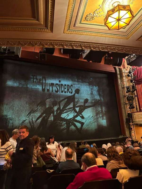 Bernard B. Jacobs Theatre, section: Orchestra L, row: M, seat: 1