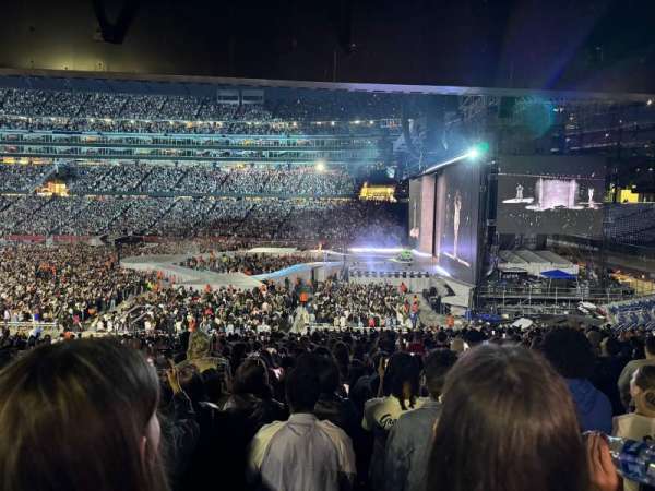 Gillette Stadium, section: 128, row: 36, seat: 18