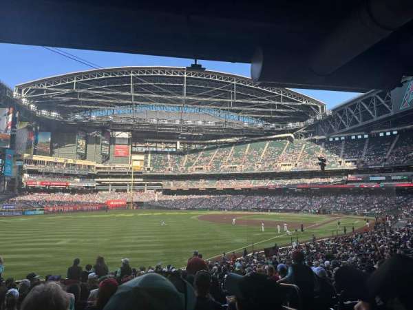 Chase Field, section: 136, row: 36, seat: 4