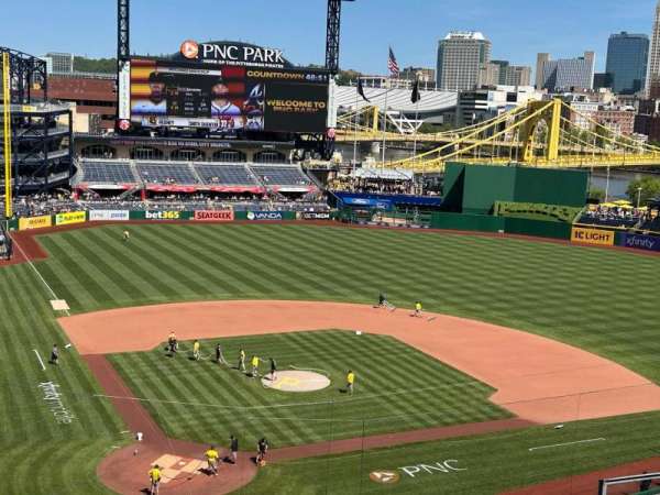 PNC Park, section: 213, row: H, seat: 8