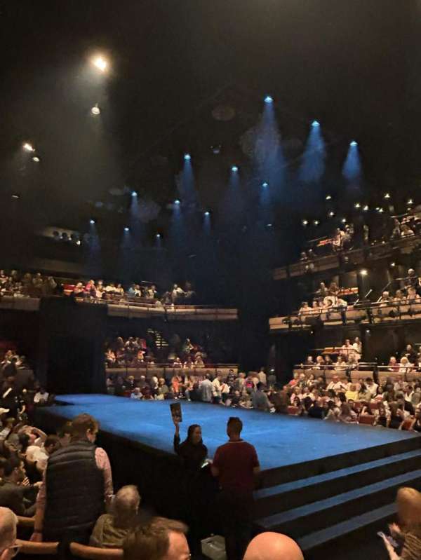 Bridge Theatre, section: Stalls, row: G, seat: 44