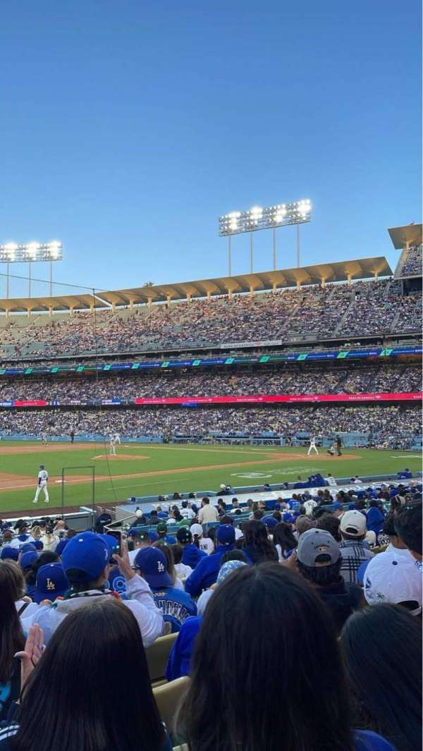 Dodger Stadium, section: 29FD, row: P, seat: 5
