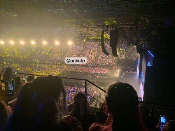 Accor Arena, section: Balcon G, row: 85, seat: 17