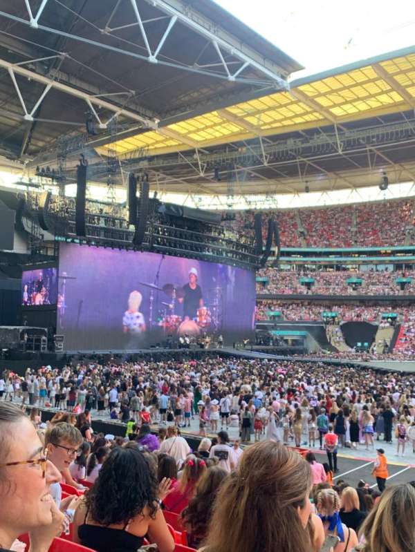 Wembley Stadium, section: 123, row: L, seat: 22