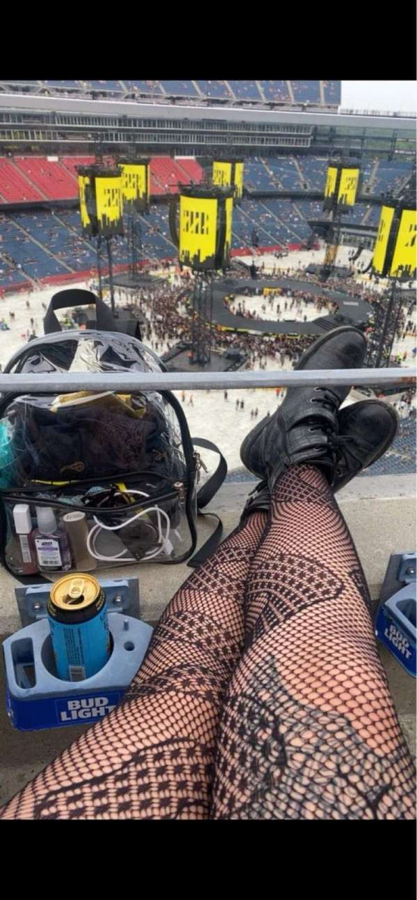 Gillette Stadium, section: 338, row: 1, seat: 8
