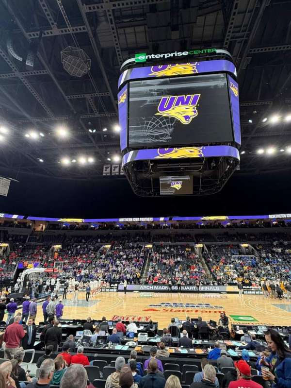 Enterprise Center, section: 116, row: K, seat: 12