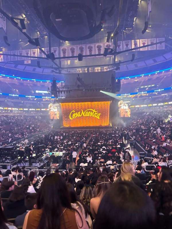 United Center, section: 105, row: 15, seat: 9