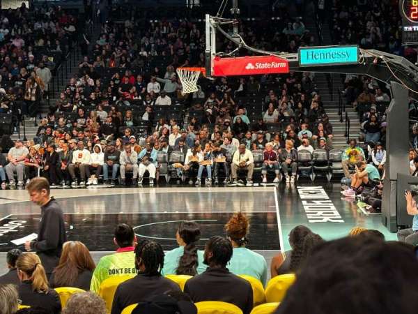 Barclays Center, section: 6, row: 5, seat: 4