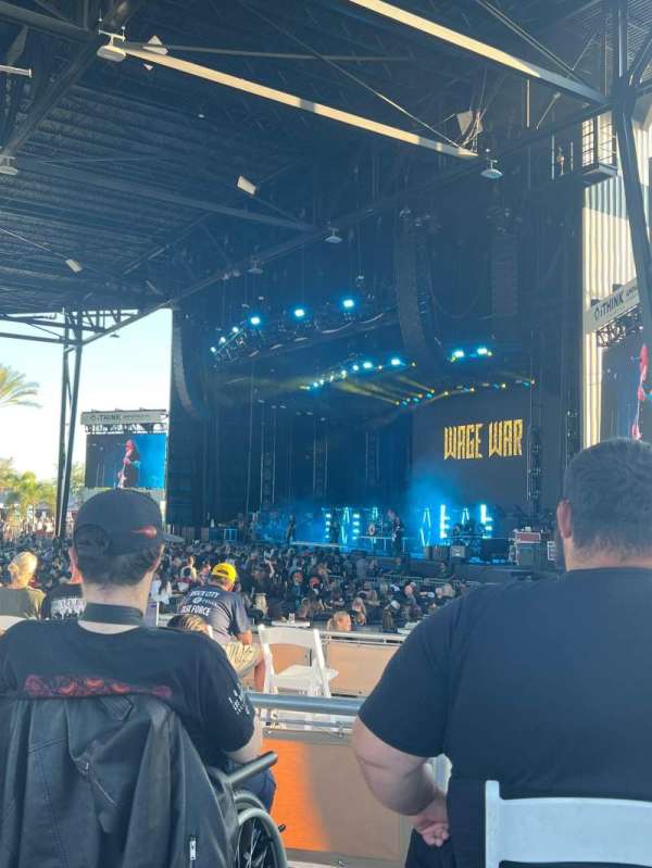 iThink Financial Amphitheatre, section: 4, row: E, seat: 26