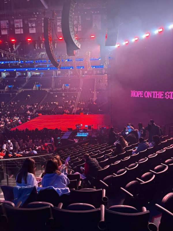 Barclays Center, section: 104, row: 4, seat: 13