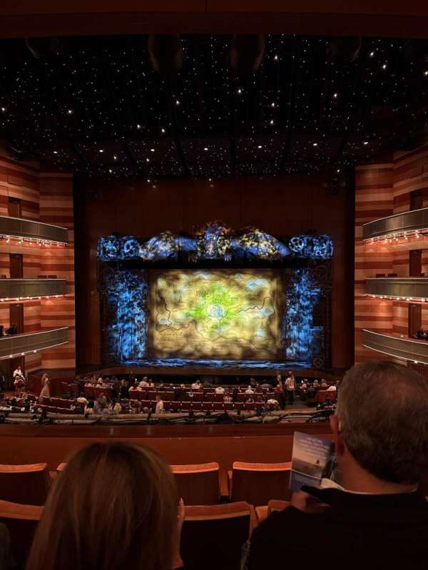 Eccles Theater, section: T1 Center, row: D, seat: 6