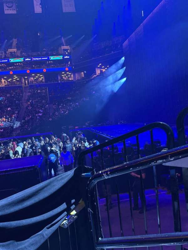 Barclays Center, section: 4, row: 8, seat: 1