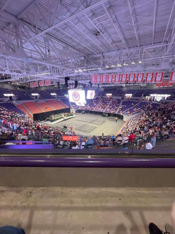 Littlejohn Coliseum, section: 235, row: F, seat: 7