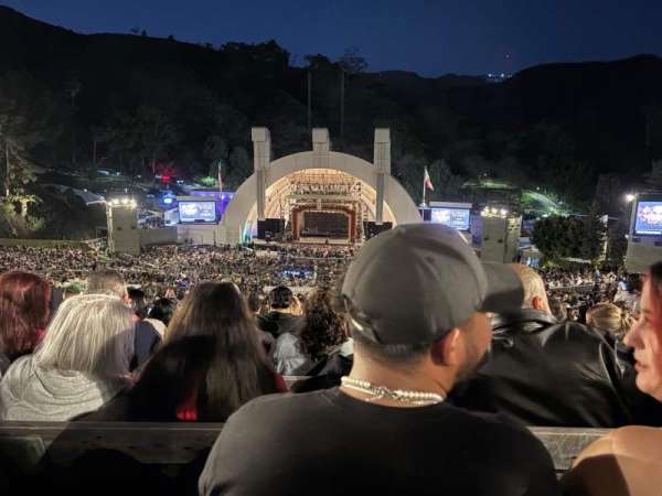 Hollywood Bowl, section: M2, row: 21, seat: 115