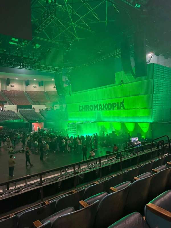 Pechanga Arena, section: L12, row: 4