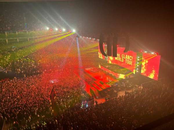 The O2, London, section: 420, row: B, seat: 929