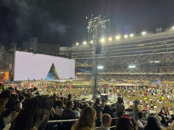 Soldier Field, section: 134, row: 17, seat: 3