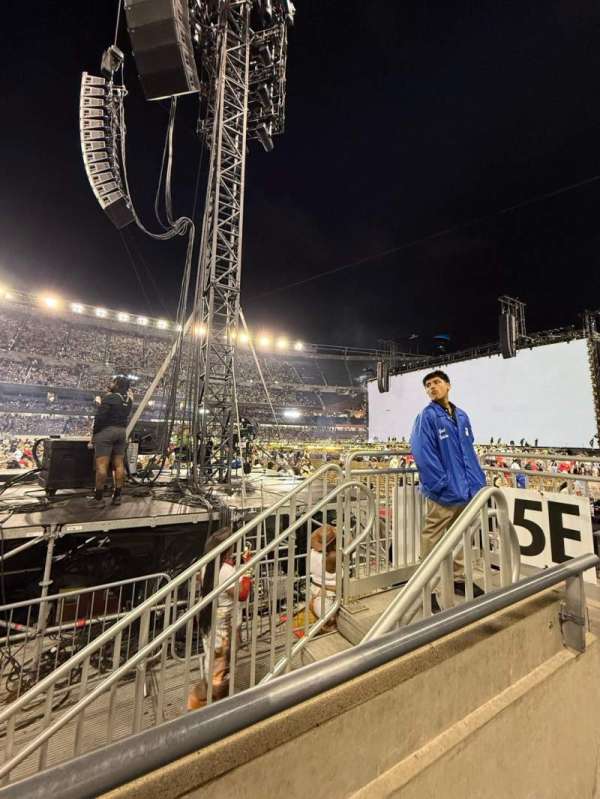 Soldier Field, section: 110, row: 1, seat: 16
