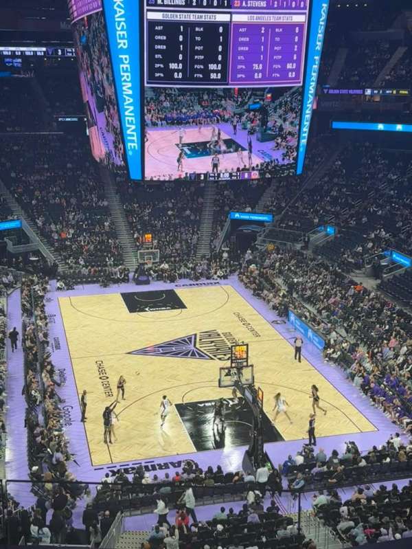 Chase Center, section: 214, row: 4, seat: 13