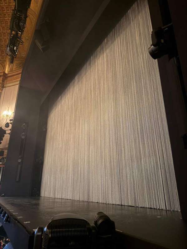 St. James Theatre, section: Orchestra R, row: B, seat: 10