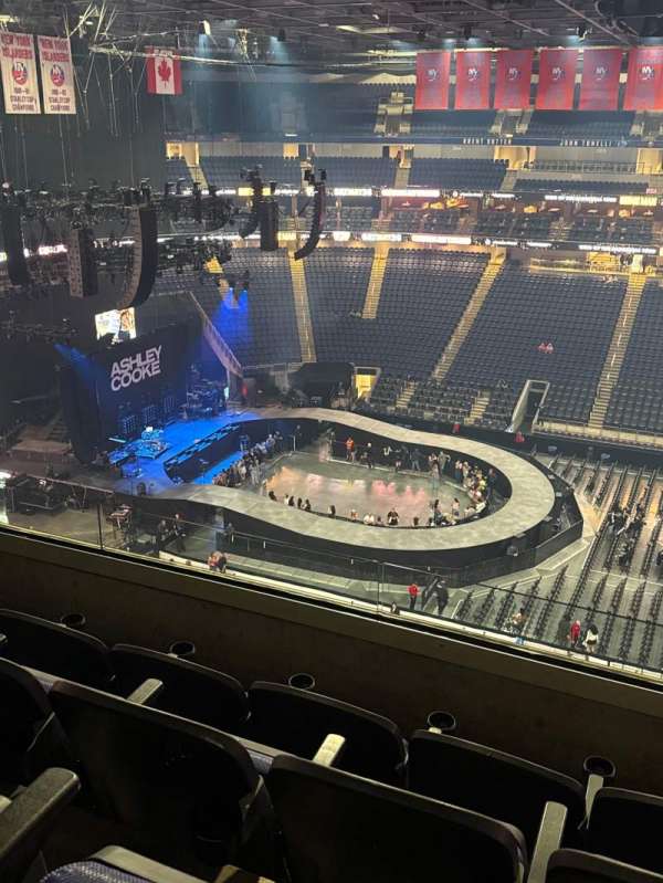 UBS Arena, section: 321, row: 4, seat: 12