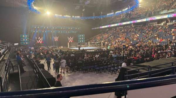 First Horizon Coliseum, section: 115, row: DD, seat: 1