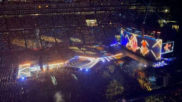 Gillette stadium, section: 332, row: 1, seat: 12