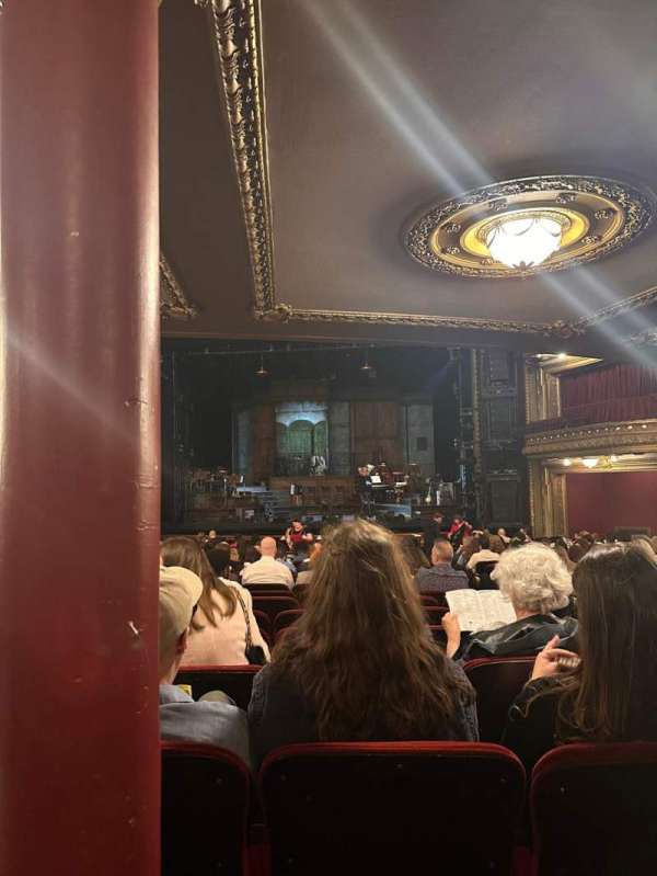 CIBC Theatre, section: Orchestra C, row: X, seat: 117