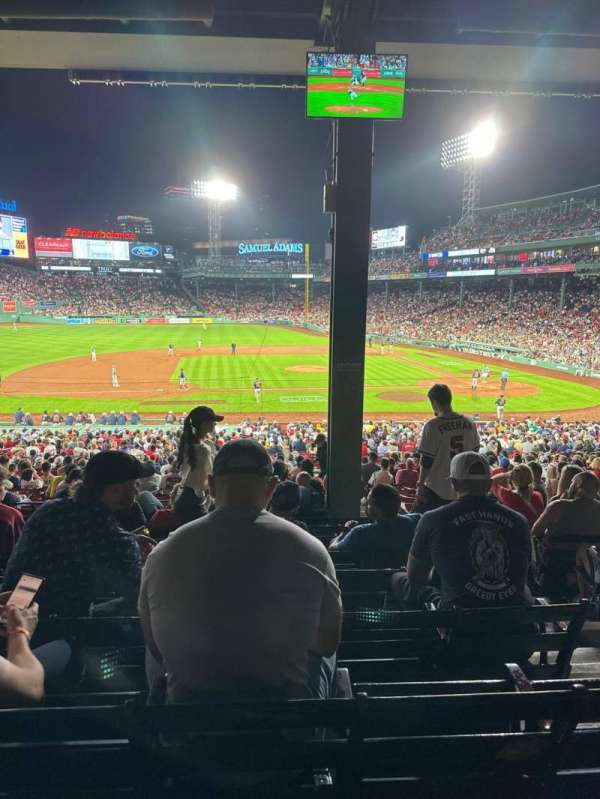 Fenway Park, section: Grandstand 26, row: 10, seat: 3